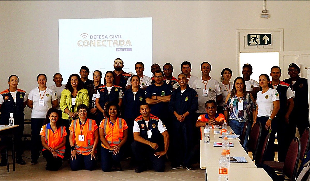 Treinamento Defesa Civil Conectada, com Mitsi Meire